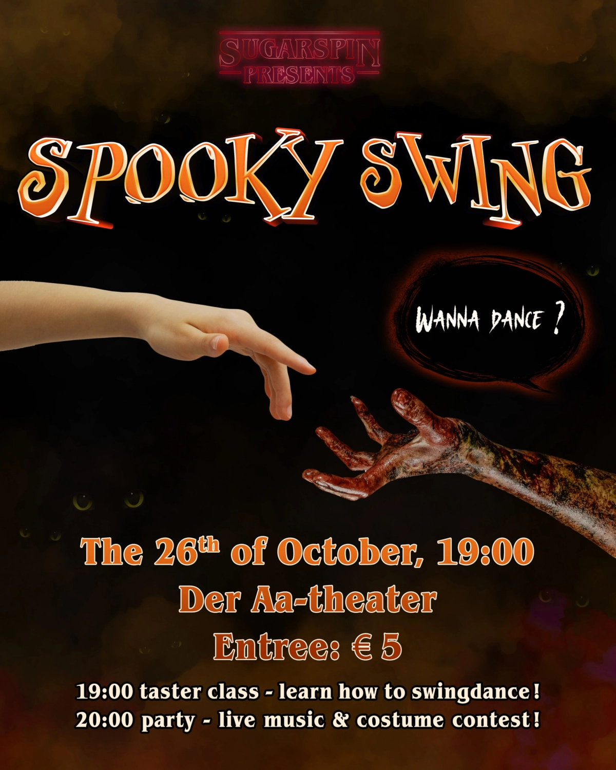 SUGARSPIN presents: SPOOKY SWING